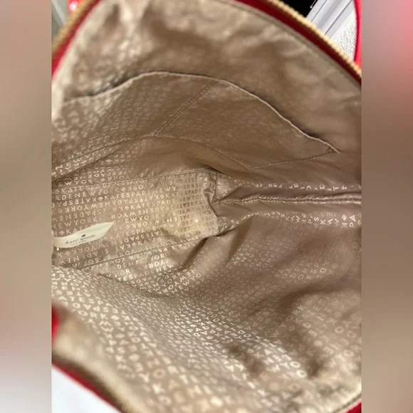 kate spade Jeralyn Camellia Street medium patent leather tote - Picture 8 of 8